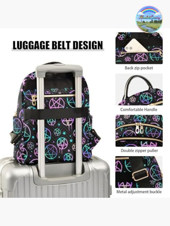Mini Backpack Fashion Backpack Purse Quilted Shoulder Bag Daypack Lightweight